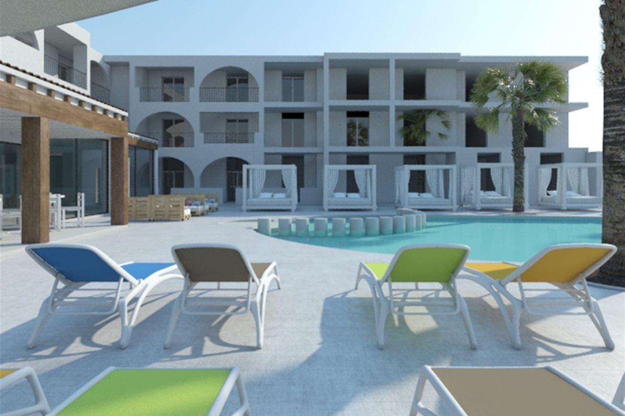 Hotel Vibra Bossa Flow - Adults Only Playa d'en Bossa Bagian luar foto